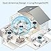 Upgrade Long Range Bluetooth 5.0 Transmitter Receiver 3 in 1 Wireless Bluetooth Audio Adapter Support aptX HD & aptX Low Latency, Optical RCA AUX 3.5mm for TV Home Music Streaming Stereo Systemthumb 2