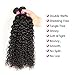 Laritaiya Brazilian Virgin Hair Water Wave 3 Bundles with Closure - 24 26 28+20 Inch Free Part Wet and Wavy Hair Ocean Curly Human Hair Natural Color