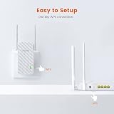 Tenda A9 N300 Universal WLAN Amplifier Repeater Two Antennas 300 Mbps White view 6
