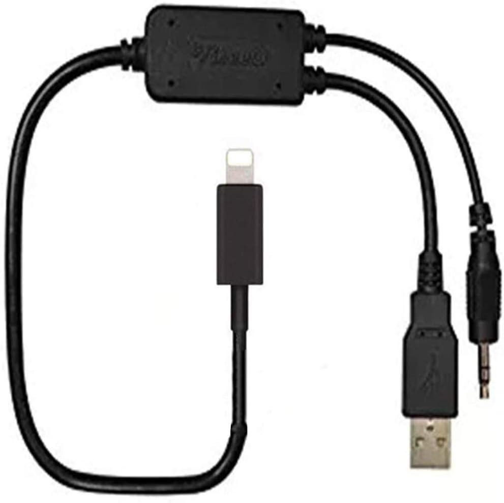 Universal 3.5mm Car AUX USB Power Cable for BMW Kia Hyundai, Audio Adapter Compatible For BMW &Kia Hyundai for iX i8 i7(1M)