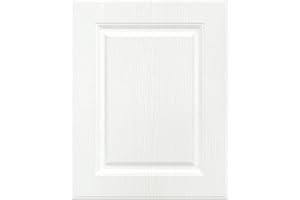 BOTOOT Built-in Cabinet Doors - Cabinet Doors for Kitchen, Living Room, Bedroom, Bathroom - 22.5 Inch High (White Texture, 17.75 Inch Wide)