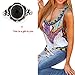 Franterd Women Vest Summer Sleeveless Shirt Tee Tank Tops