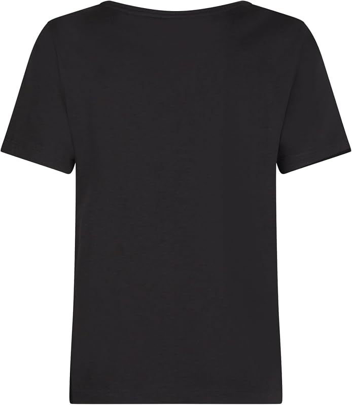 Women's W Logo T-Shirt, Black, M