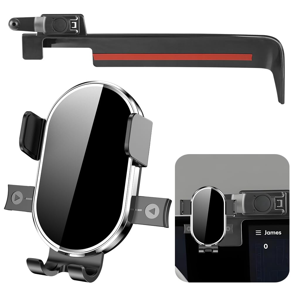 Photo 1 of YEGZA Car Phone Holder for Hyundai IONIQ 5 2022 2023 2024 2025 Auto Accessories Navigation Screen Bracket Interior Decoration Dashboard Cell Mobile Phone Mount Holders case Accessory