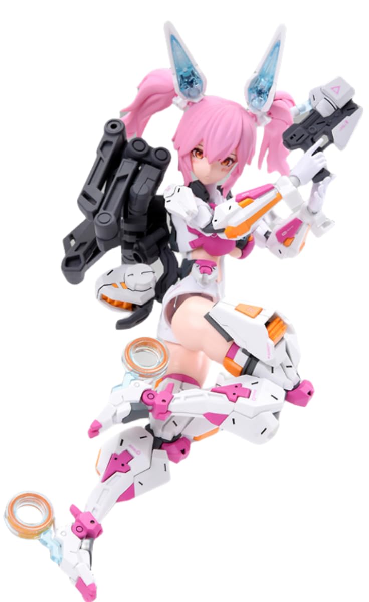 HiPlay Nuke Matrix Plastic Model Kits: Cyber Forest Fantasy Girls, Remote Attack Battle Base Info Tactician, Lirly Bell, Mecha Musume, Anime Style 1:12 Scale Collectible Action Figures (60050)