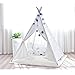 HAN-MM Kid's Foldable Teepee Play Tent One Four Ploes Style with Carry Case for Outdoor Indoor