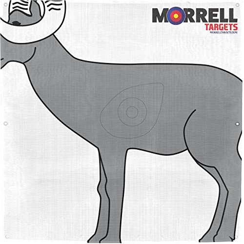 Morrell Actual NASP/IBO 3D Full Size Ram Polypropylene Archery Target Face with Grommets