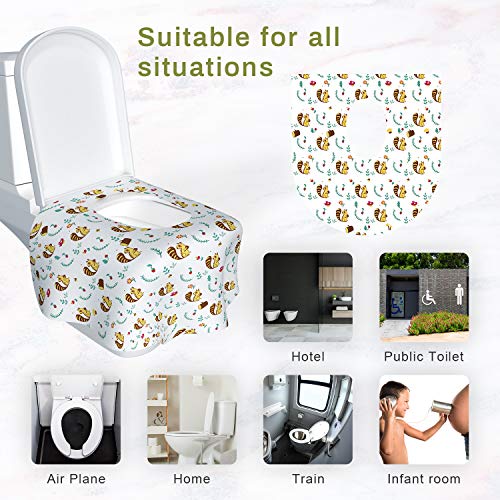 Toilet Seat Covers Disposable 20 Pack Individually Wrapped Disposable