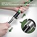 Terra Hiker Hiking Sticks Adjustable Trekking Poles, Collapsible Lightweight Hiking Poles with Lever Lock and Carry Sack for Camping, Hiking