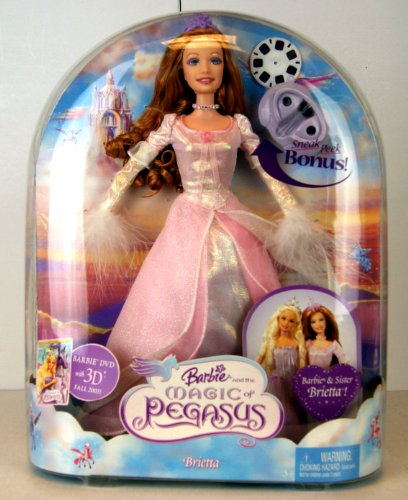 Barbie as the magic of pegasus brietta doll