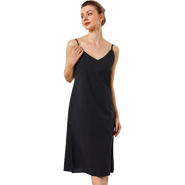 100 cotton slip dress Cottonique Women's Hypoallergenic Full Slip Made from 100% Organic Cotton  (Colored) (as1, numeric, numeric_4, regular, regular, Melange Blue, 4) at  Amazon Women's Clothing store