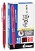 Pilot, FriXion Clicker Erasable Gel Pens, Fine Point. 0.7 mm, Pack of 12, Red