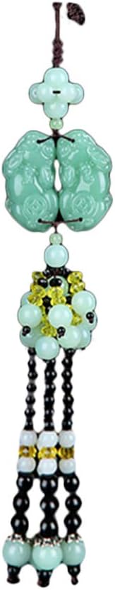 bismarckber Car Rearview Mirror Accessories Hanging Blessing Pendant Decoration Gift