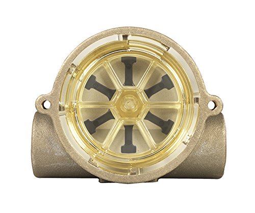 Gems Sensors 156268BSPP Rotorflow RFS, Adjustable Flow Switch, Brass, 15 to 75 l/m (6 to 45 l/m with Low Flow Adaptor), 1/2" BSP, 24 VDC, SPDT