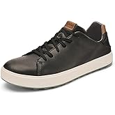 OLUKAI Wai'alae Men's Golf Shoes, Spikeless Golf Shoes, Supple Full-Grain Leather & Contoured Footbed, Waterproof & Stain-Resistant