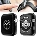 hoco. Case for Apple Watch iWatch TPU Plated Plating Protective Bumper Cover Ultra-Thin Scratch-Resistant Flexible Slim Lightweight Cover for Series 2 (42MM-Black)