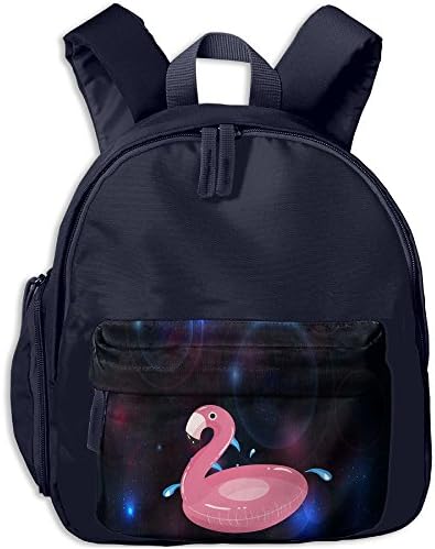 Frenchie Flamingo Pool Float Girls Basic Backpack