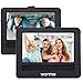 WONNIE Car Headrest Mount Holder Combo for 10.5'' Portable Dual DVD Player
