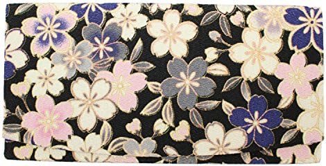 Women's Japanese Futakoshi Chirimen Billfold Wallet