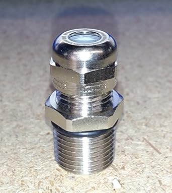 Hummel Cd09nr Mx 3 8 Npt Nickel Plated Brass Cable Gland Amazon Com Industrial Scientific