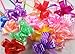 100pcs Plastic Mixed Gift Wrapping Christmas Wedding Decoration Pull Bows