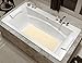 Luxury Anti Slip Suction Bath Mat - Non Slip Mats for Tub & Shower Bathroom Safety - Latex & PVC Free Natural Rubber - 15.7