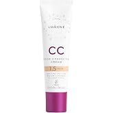 Lumene Color Correcting CC Cream - Lightweight Foundation - Medium Coverage - Redness Reducing Face Makeup for a Glowing Complexion - Vegan Formula + Suitable for All Skin Types - Fair (1 fl oz)