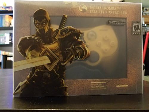 PS2 Mortal Kombat Scorpion Limited Edition Controller