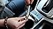 LIHAN 2 Socket Cigarette Lighter Adapter, Car Charger Plug Splitter with Dual USB Ports, 12V/24V Meter Monitor, Compatible with iPhone, LG, HTC, Samsung etc