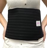 Gabrialla Breathable Abdominal Support Binder-Black-Medium
