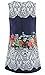 Lilax Girls' Mixed Print Sleeveless Toddler Casual Floral Dress
