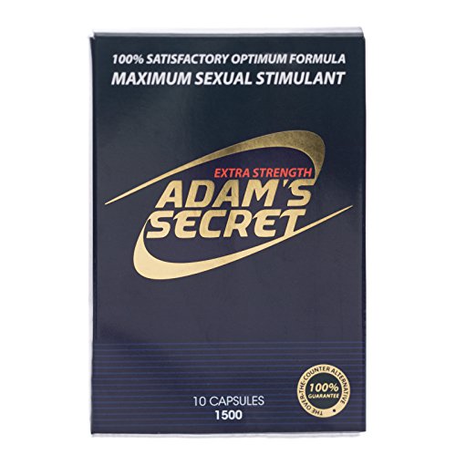 Adam's Secret 1500 Maximum Sexual Stimulant 10 Pills