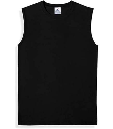 Volri Men's Heavy Weight (5.9-Ounce) Crew Neck Sleeveless Muscle T