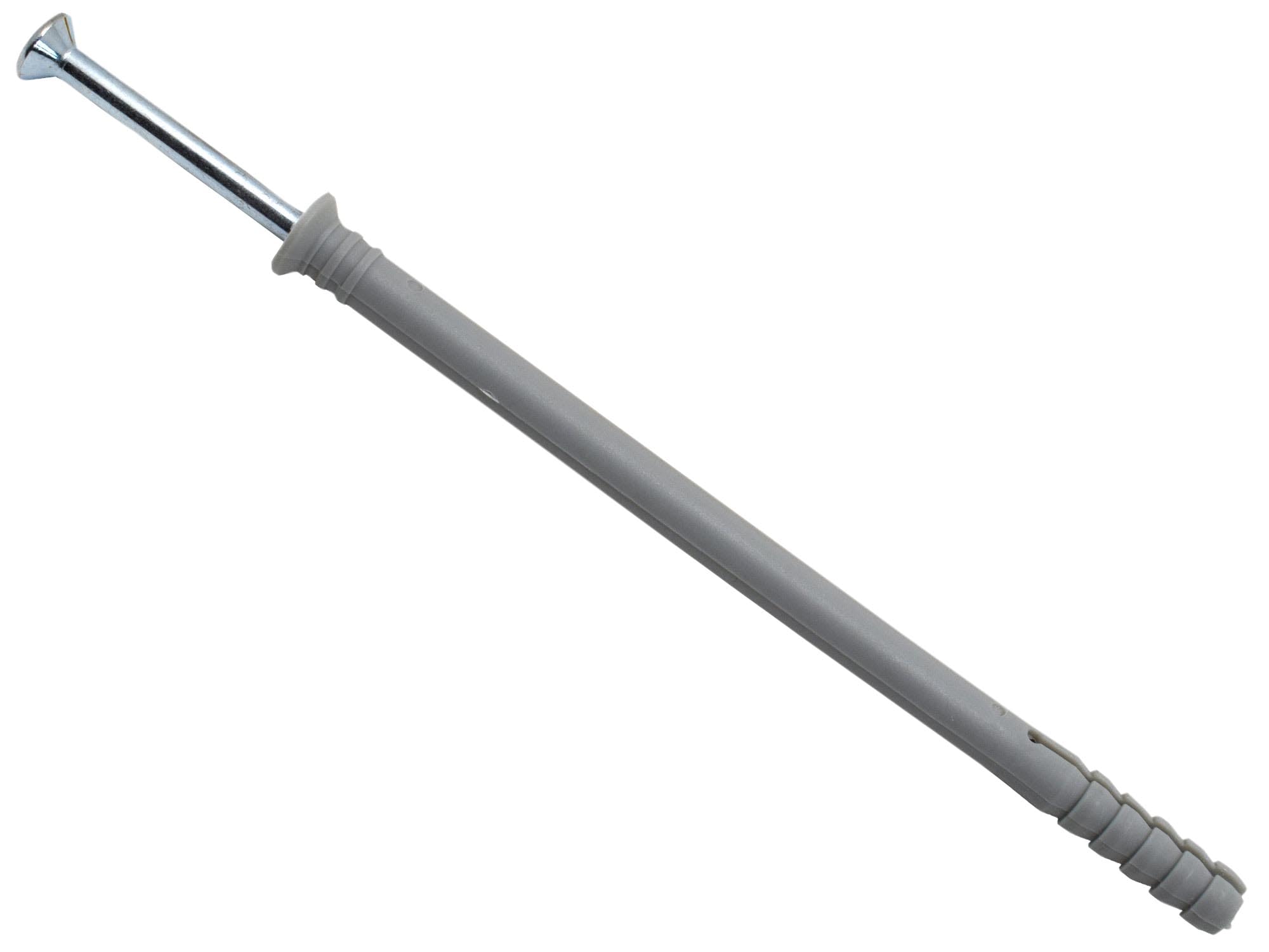 MasonMate MAMHF8135 Nylon Hammer-in Fixing 8 135mm Box of 50, Grey