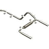 MagnaFlow Performance Cat-Back Exhaust System Kit 16829 | Street Series, Dual Split Rear Exit, Fits Select Chevrolet Camaro, Pontiac Firebird