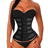 JUNLAN Waist Cincher Trainer Tummy Girdle Control Sport Belly Shaper