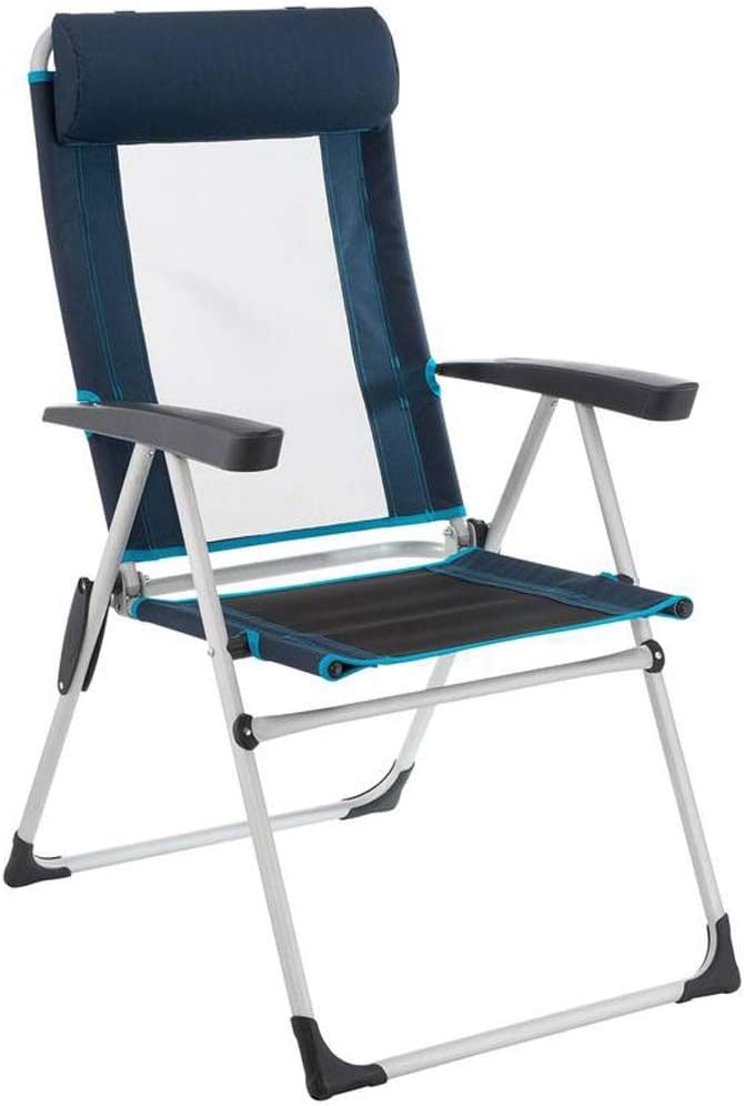 TQJ Silla Plegable Playa Silla Plegable con Reposacabezas Tarea Pesada