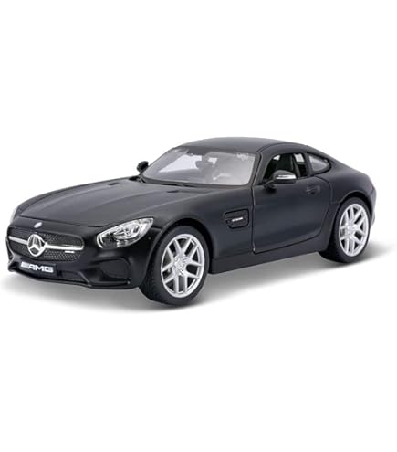 Amazon.com: Maisto M31398 1:18 Mercedes AMG GT, Black : Arts