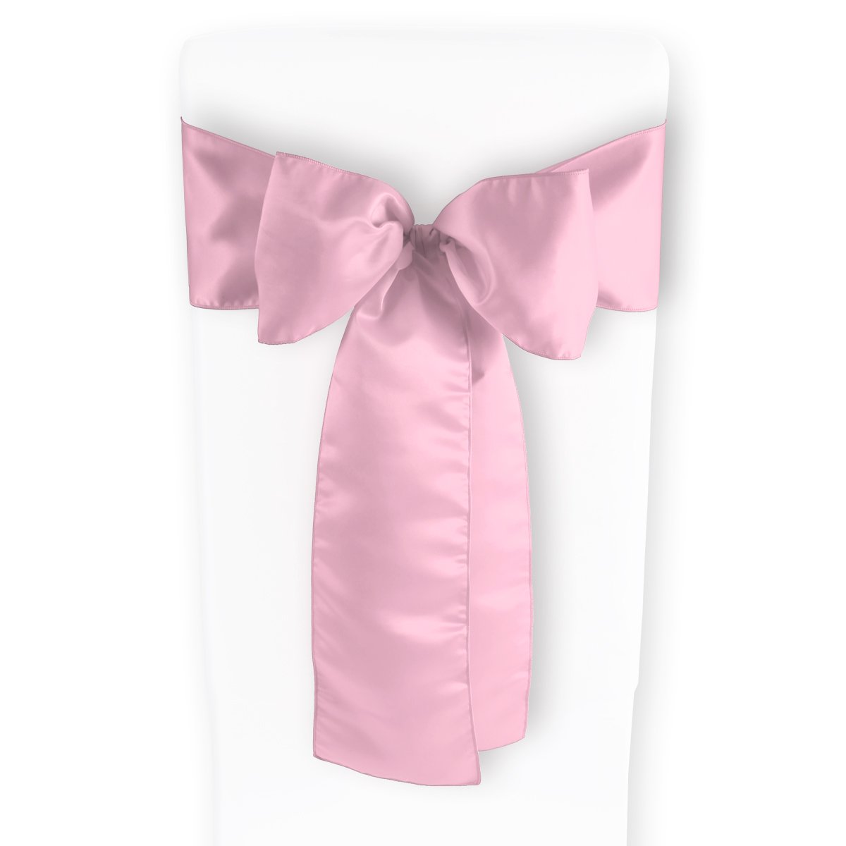 pack of 125 rot Satin Schleifenbänder für Hochzeit Stuhlschleifen Schärpe