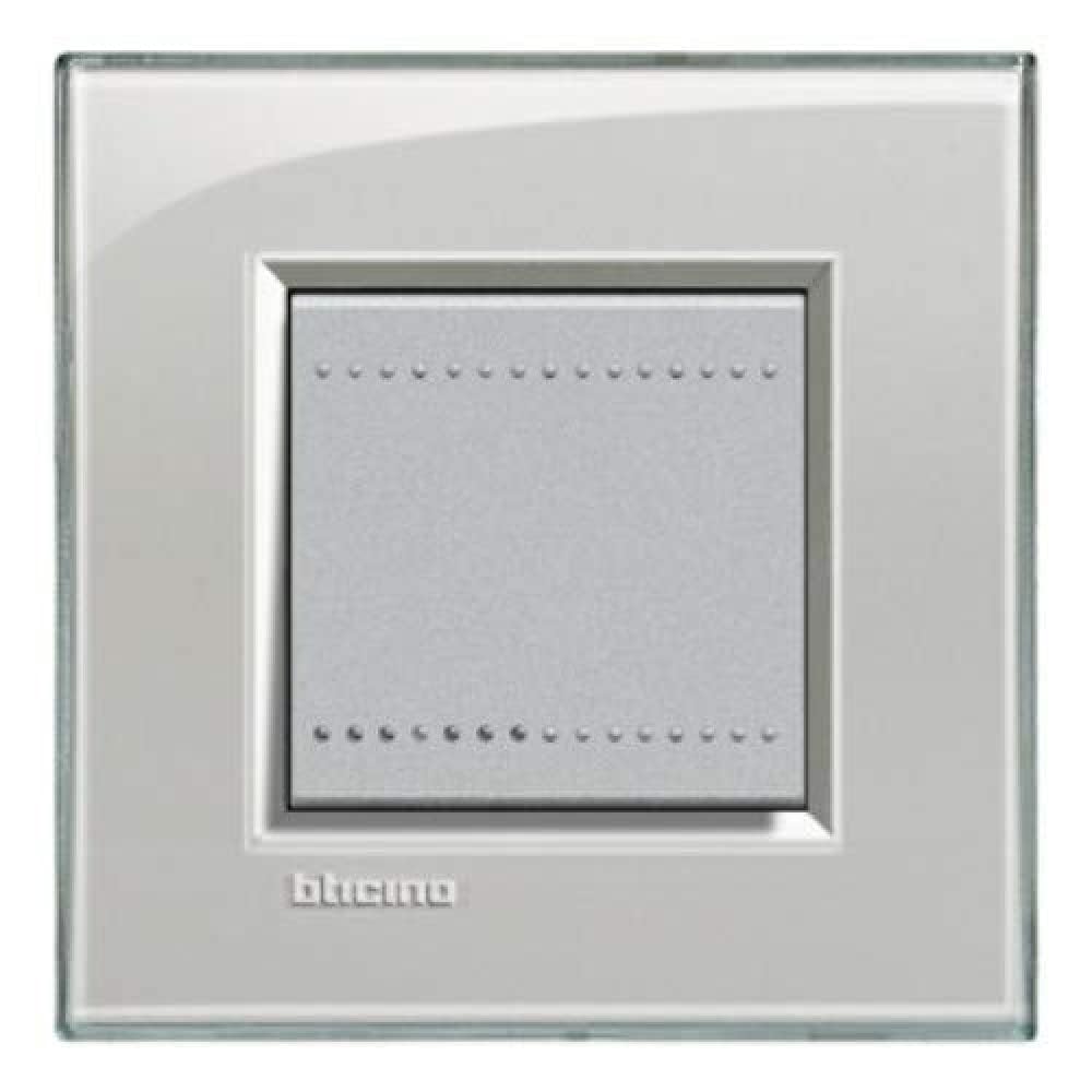 Bticino Livinglight Lna4802Kg Light Switch 2M Ice Grey