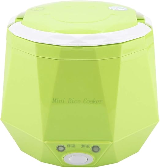 Zerodis Mini Olla arrocera de 1.3L, Fiambrera portátil eléctrica ...