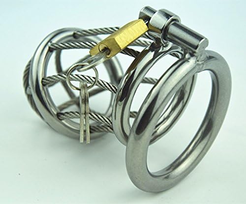 Stainless Steel Device with Lock 45mm Silver for Men