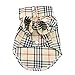 Bruce AC Paico Pet Fashion Plaid Pet Dog Clothes Shirt Size:S