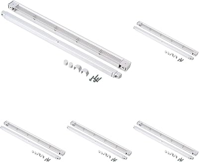 Merriway BH05603 Windows and Door Trickle Vent 400 mm White Pack of 5