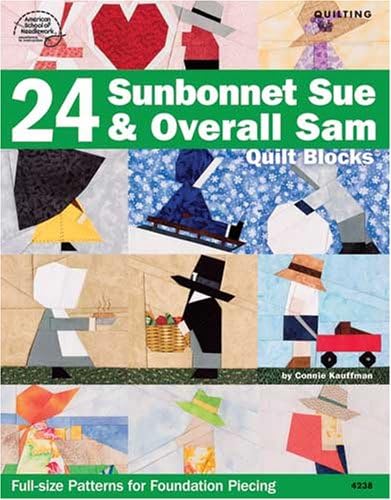 24 Sunbonnet Sue & Overall Sam Quilt Blocks