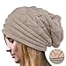 Winhurn Fashion Women Winter Warm Crochet Knitted Wool Beanie Cap (with fleece)