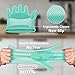 Magic Silicone Dishwashing Gloves with Scrubber (green)