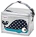 3 Sprouts Lunch Bag, Whale, Blue
