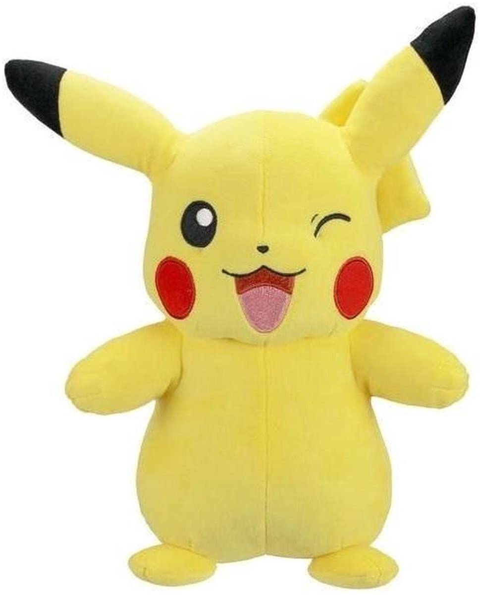 Pokémon PIKACHU PLUSH - 12-Inch Pokemon Plush - Authentic Details - Toys for Kids