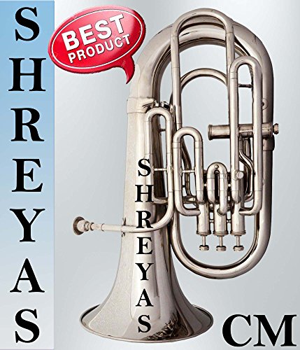 SHREYAS Bb Euphonium Nickel 4 Valve - Thumbnail 3